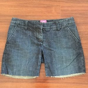 Denim cut off shorts